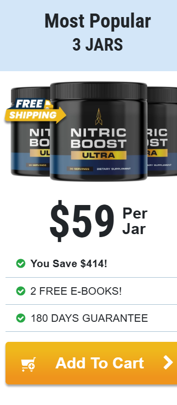 Nitric Boost Ultra  3 jar